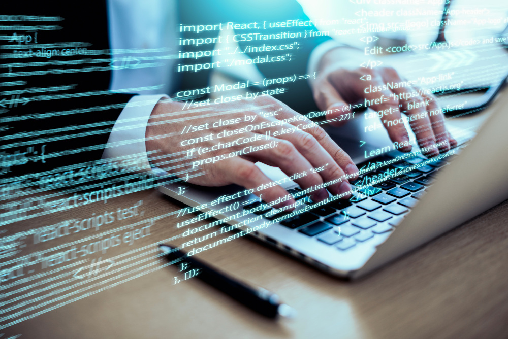 proiezione programmazione codice computer